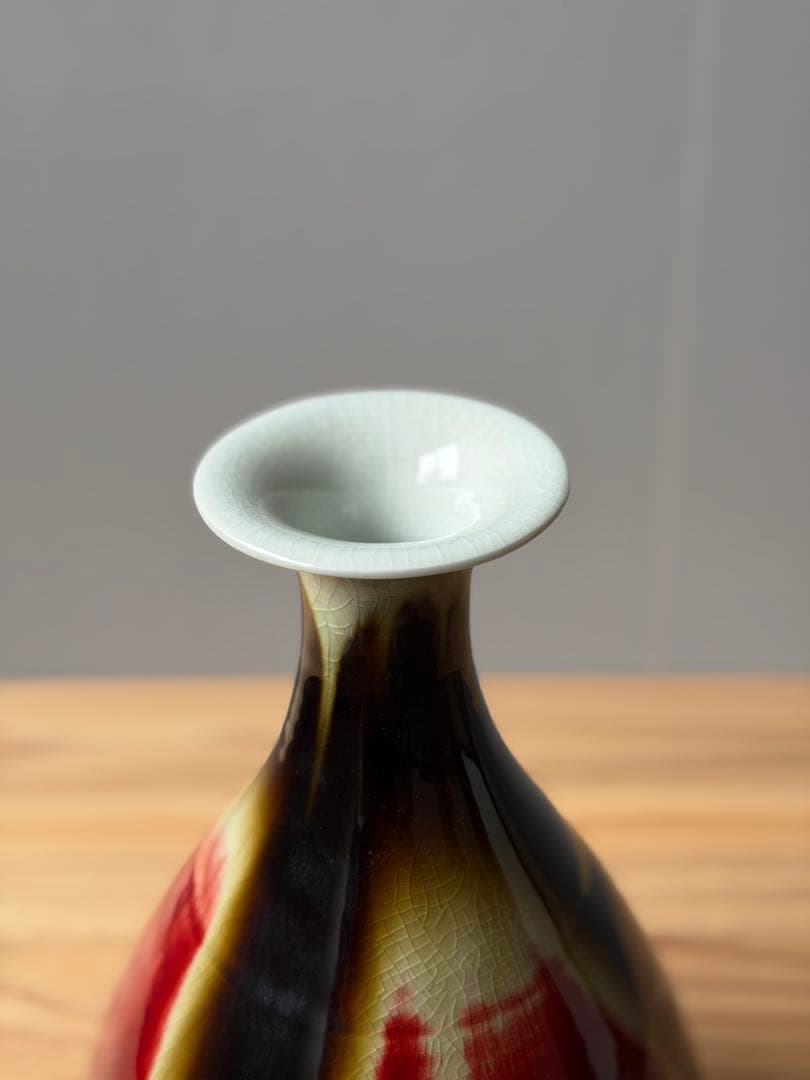 中国　景徳鎮　花瓶