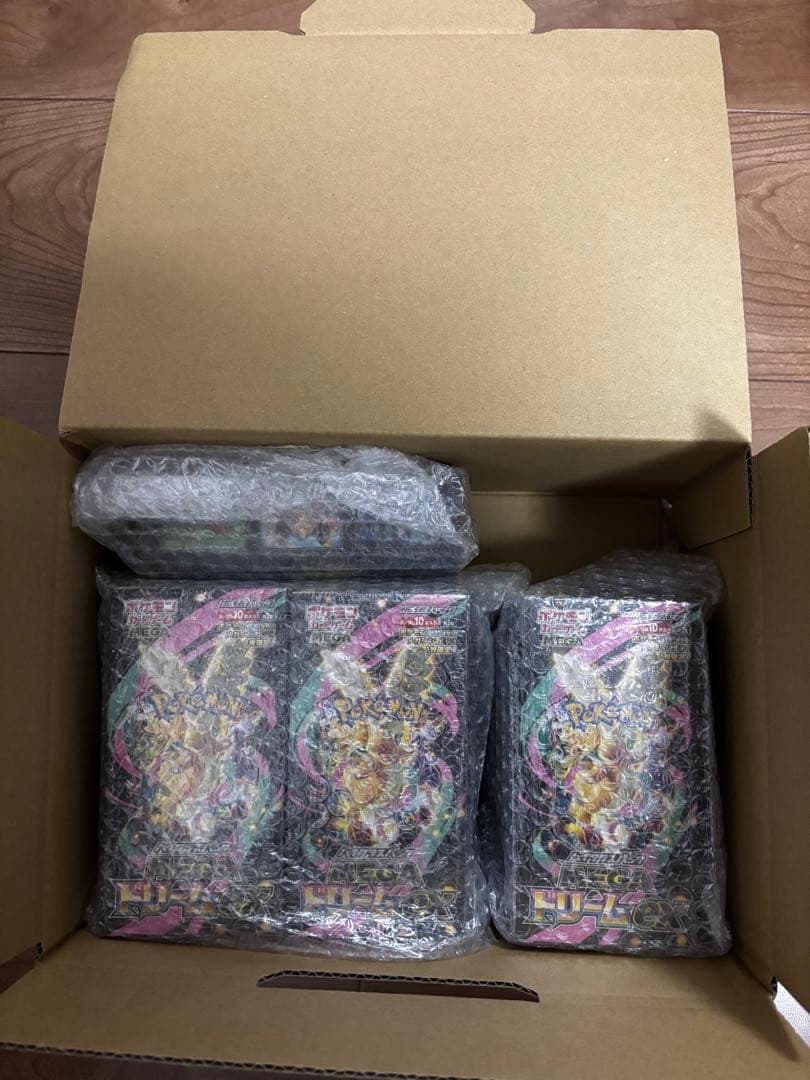 シュリンク付きポケモンカードMEGA ハイクラスパック ドリームex 7BOX