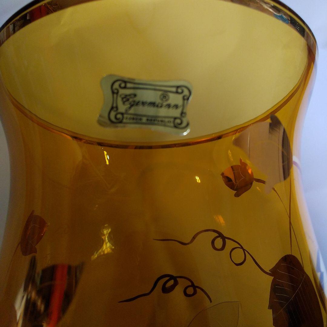 ボヘミアンクリスタルの花瓶