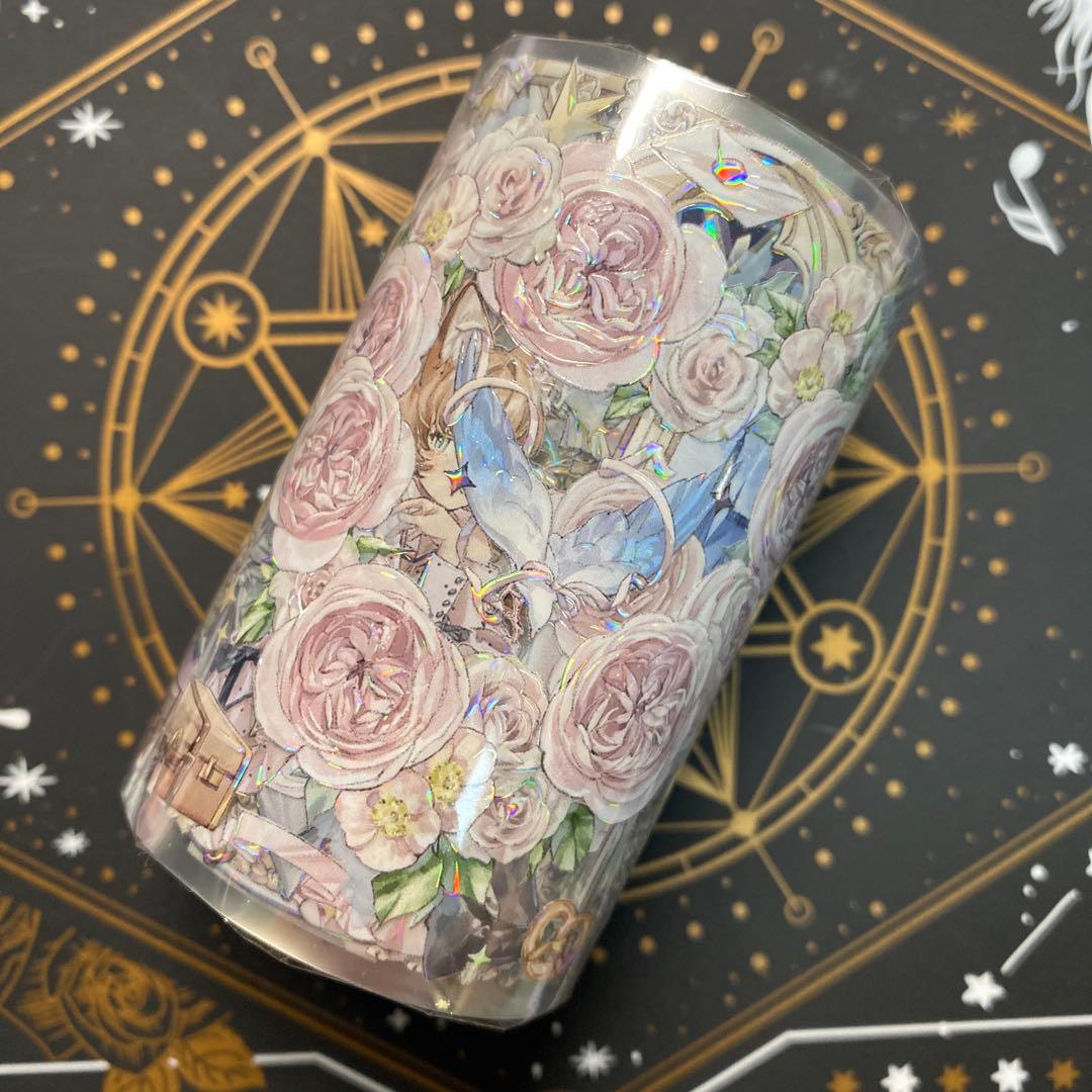 【9096】海外　マスキングテープ　3/5/巻　貝殻光　人物系　女の子　バラ荘園