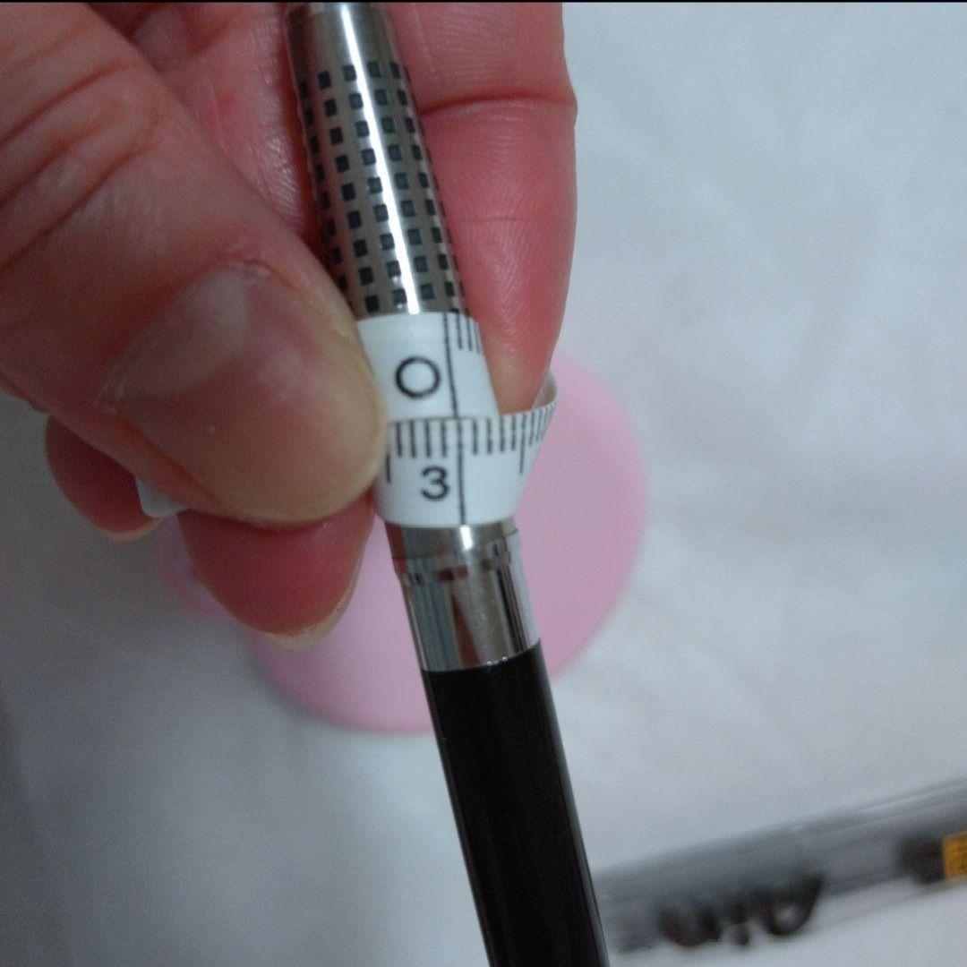 中古美品0.3pilotパイロットシャープペンブラック金属竿箱芯セット　送料無料