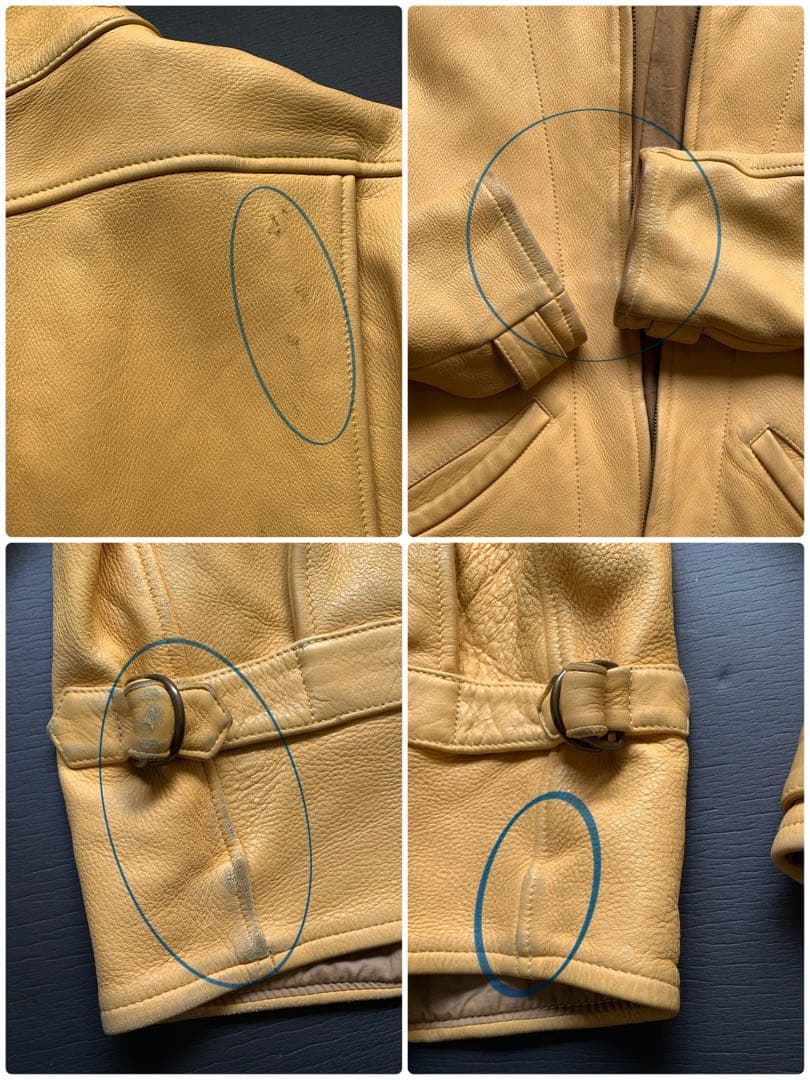 LVC 渾身の復刻品30s Menlo jacket 希少な鹿革　イタリア製