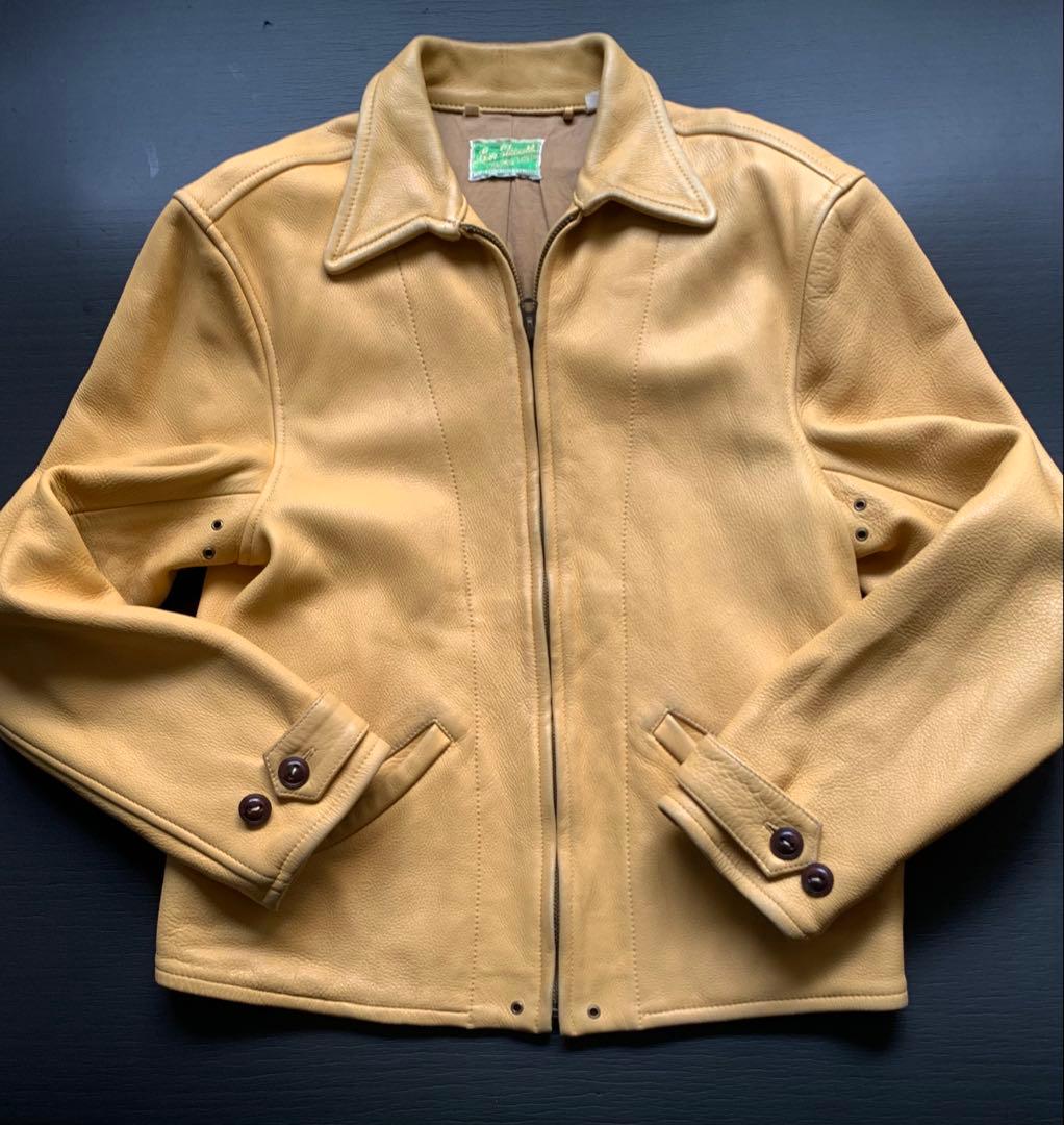 LVC 渾身の復刻品30s Menlo jacket 希少な鹿革　イタリア製