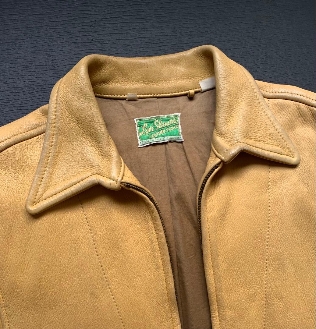 LVC 渾身の復刻品30s Menlo jacket 希少な鹿革　イタリア製