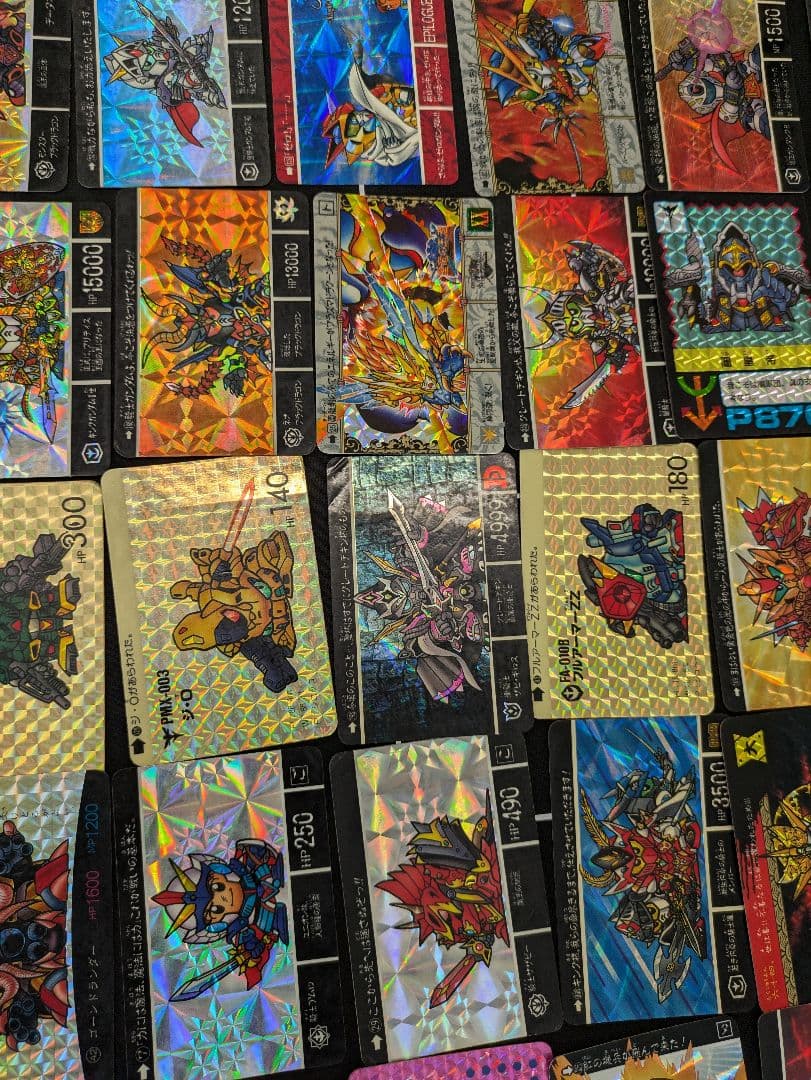 れ*い様 キラキラ約90枚 カードダス ガンダム まとめ