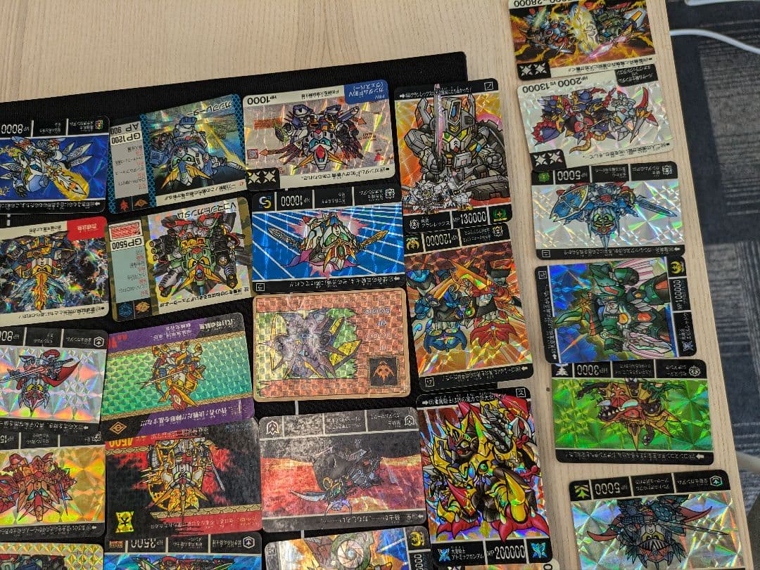 れ*い様 キラキラ約90枚 カードダス ガンダム まとめ