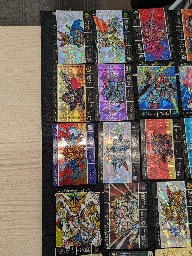 れ*い様 キラキラ約90枚 カードダス ガンダム まとめ