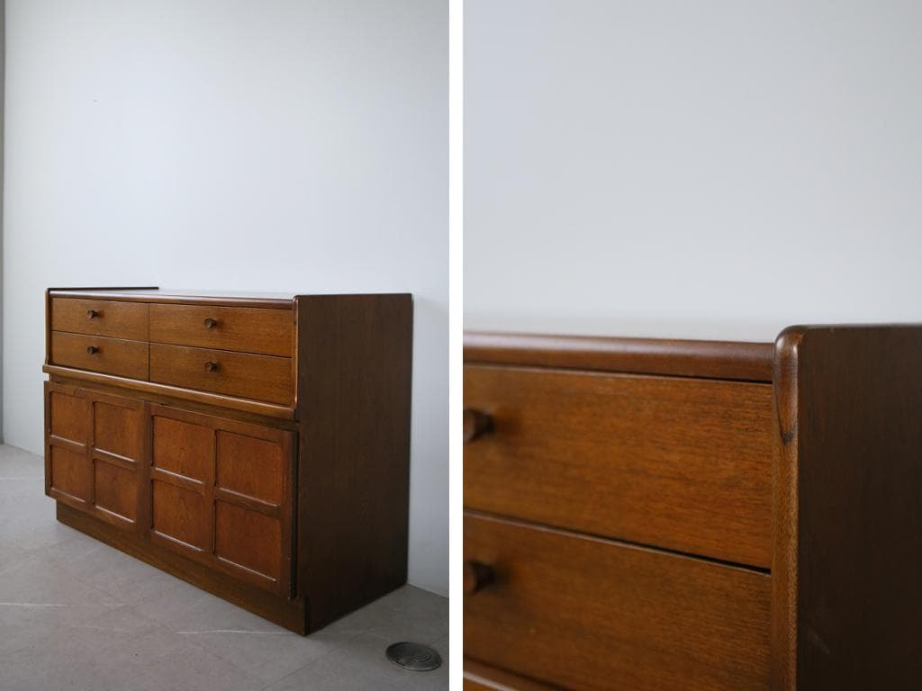 英国アンティークNathanネイサン製キャビネット/サイドボード(91-88)