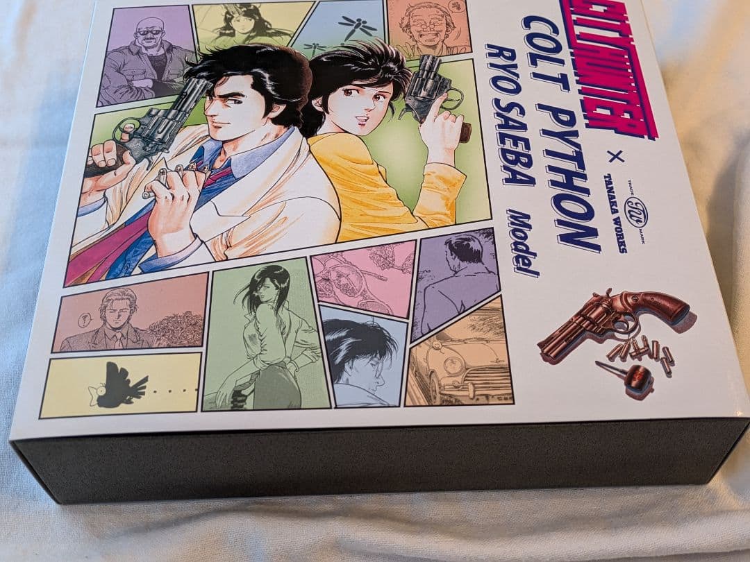 タナカワークス　シティハンター　コラボ　コルトパイソン　ガスガン　冴羽獠モデル