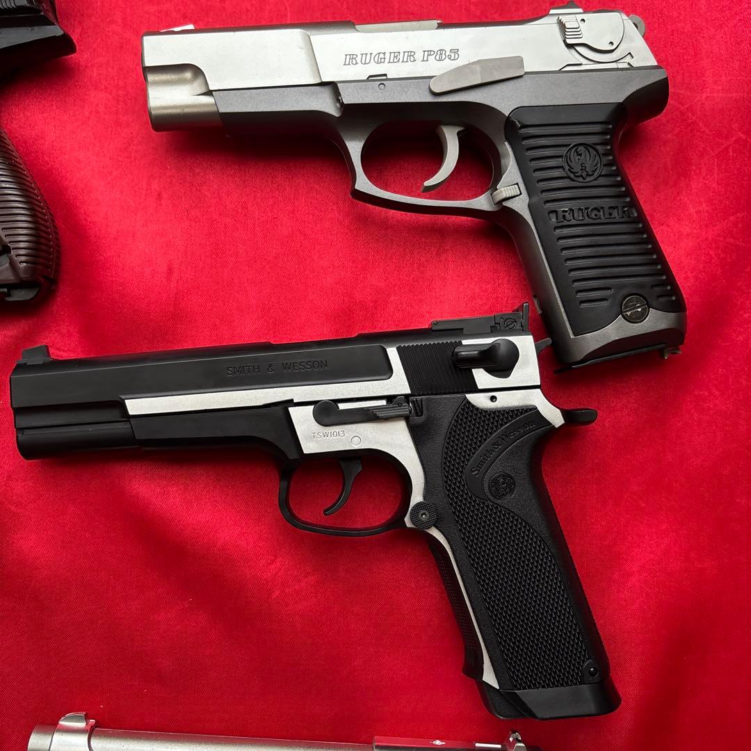 東京マルイ　エアコッキングガン6丁セット　cz75 ベレッタ　pc356 ワルサ