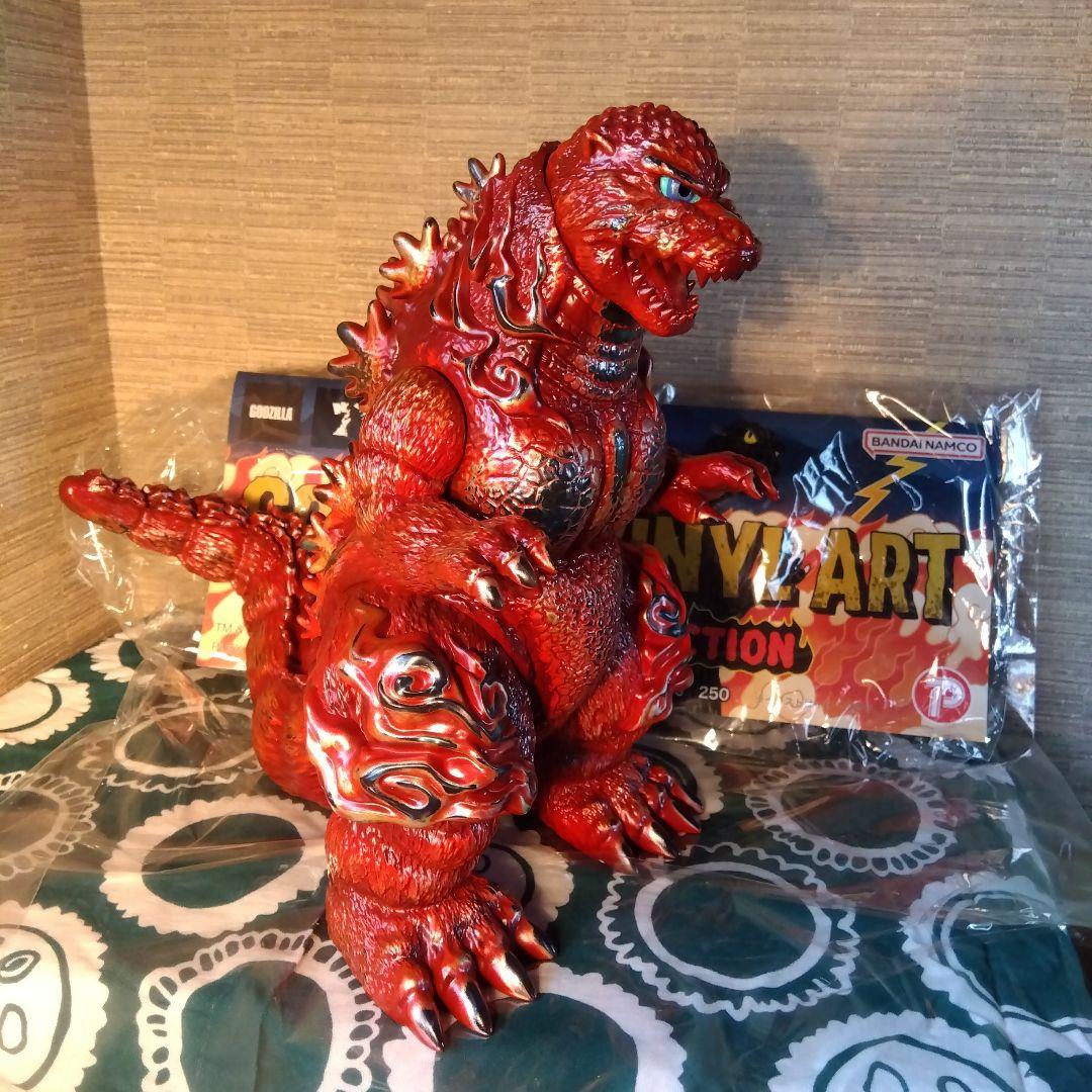 frogtree バンダイ ゴジラ ソフビ バーニングゴジラ