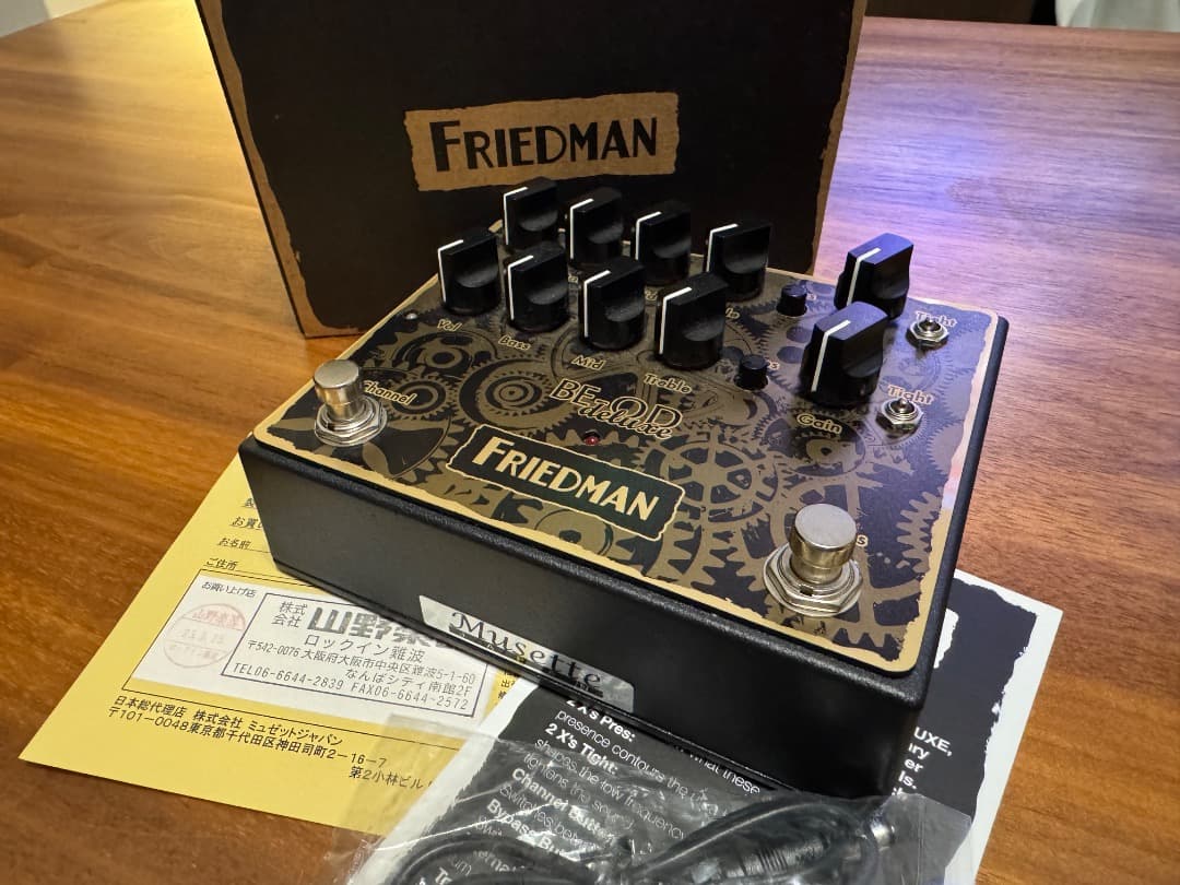 美品　Friedman BE-OD deluxe C.WORKS EDITION