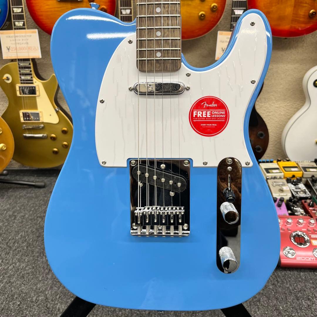 【11396】【新品】Squier by Fender カリフォルニアブルー