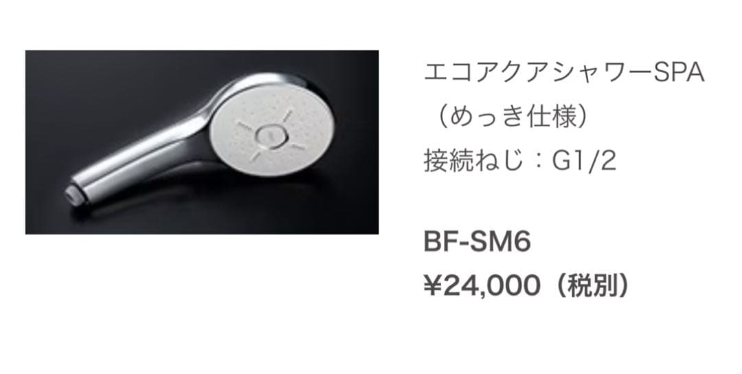 INAX エコアクアシャワーSPA BF-SM6 LIXIL