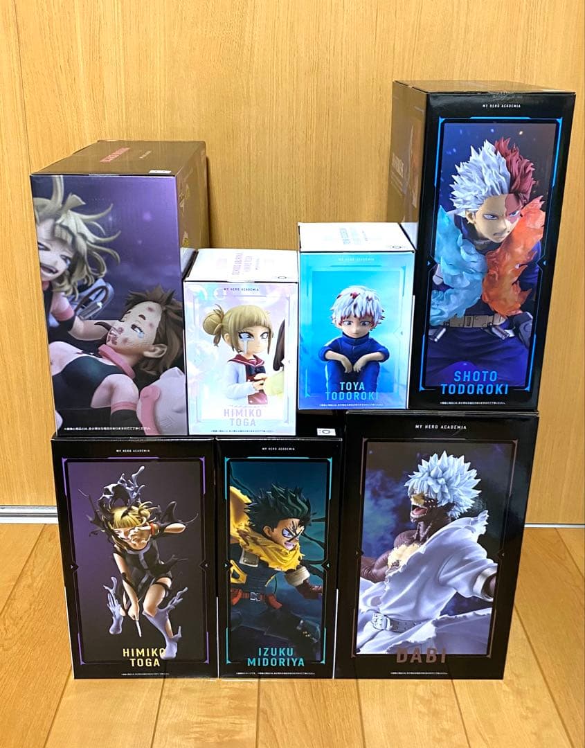 一番くじ　ヒロアカ　フィギュア　コンプリートセット