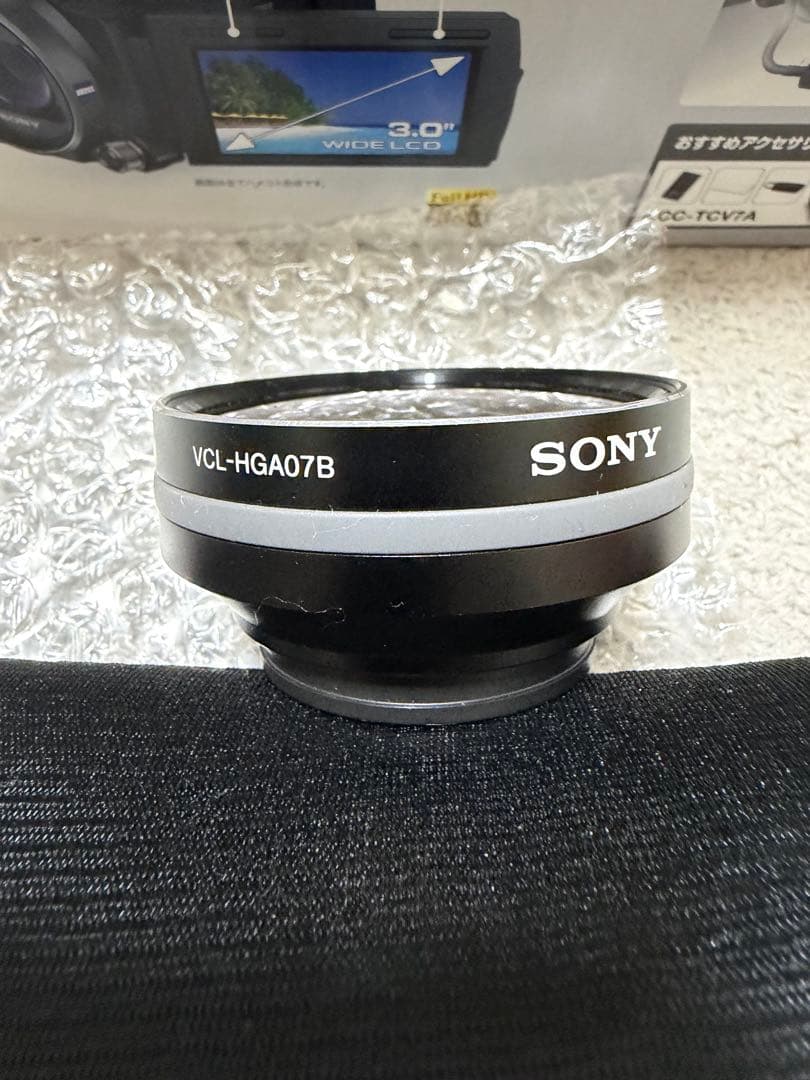 スポーツ撮影に！SONY HDR-CX720V ビデオカメラとワイドレンズ