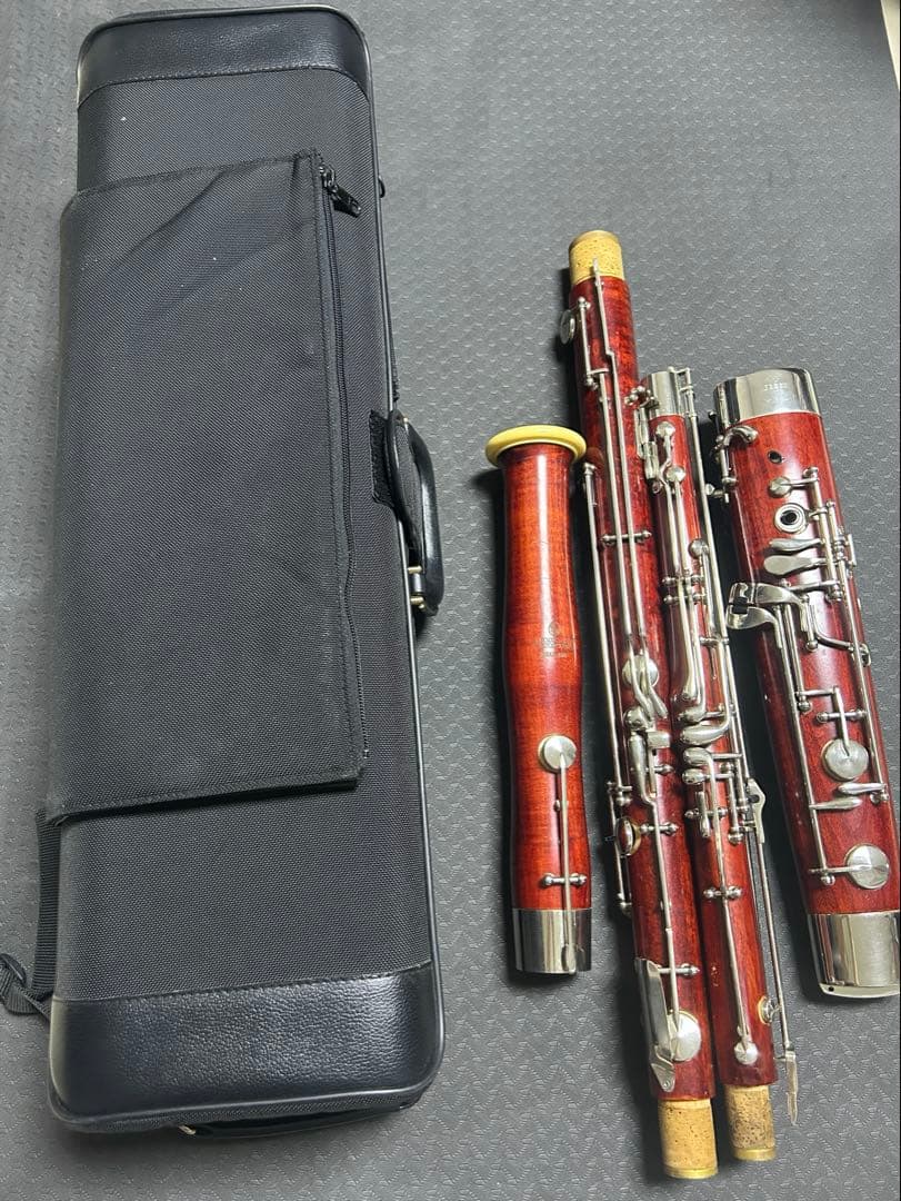 sale【調整済】 JINBAO ファゴット本体 ケース込み バスーン本体