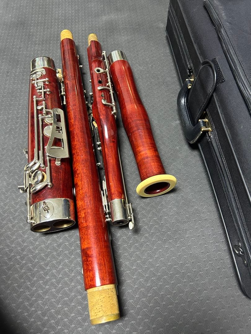 sale【調整済】 JINBAO ファゴット本体 ケース込み バスーン本体