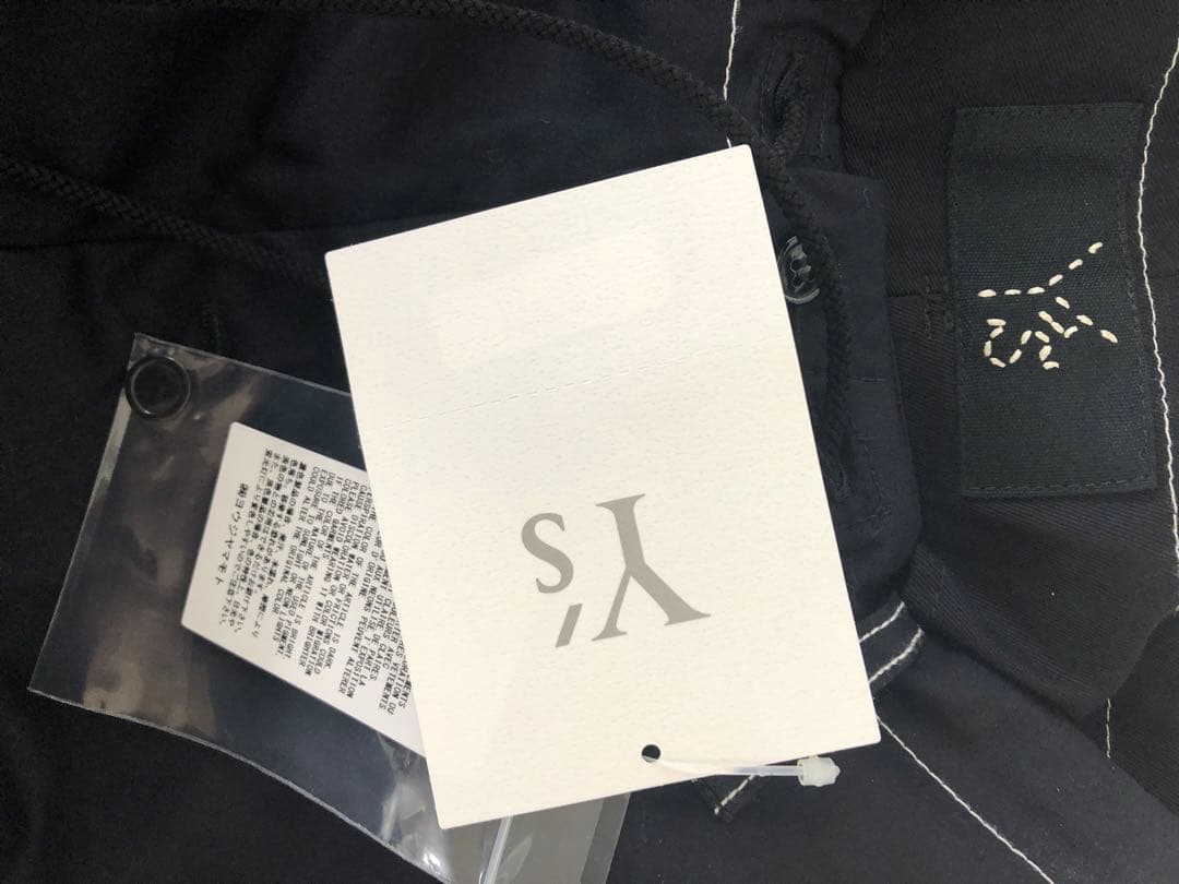 新品未使用タグ付き　Y's ワイズ　サルエルパンツ 黒　M