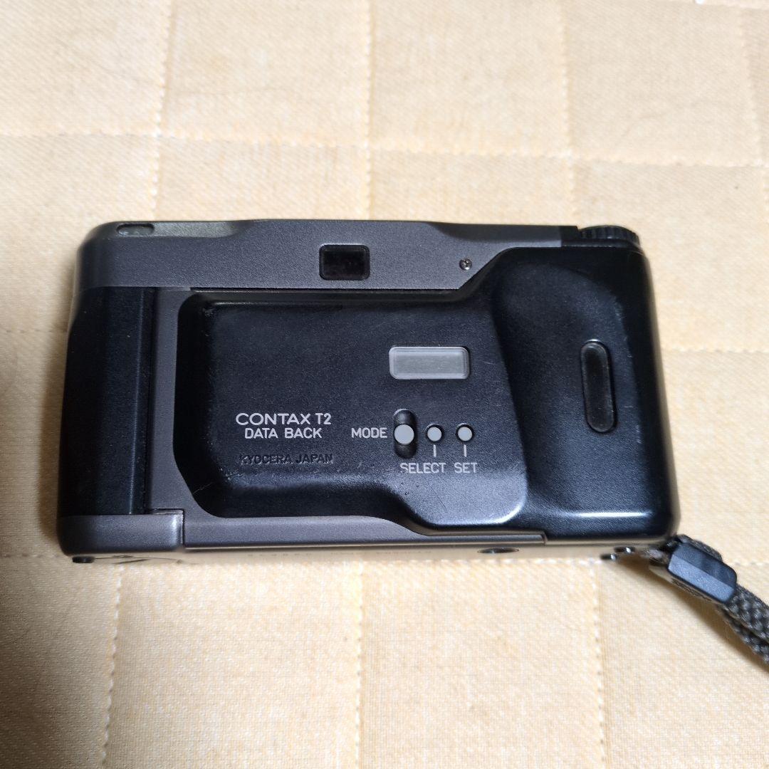 CONTAX T2 コンパクトフィルムカメラ　データバック付き