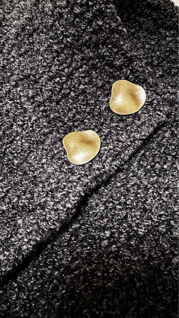 EAPHI STAND COLLAR COAT新品チャコール