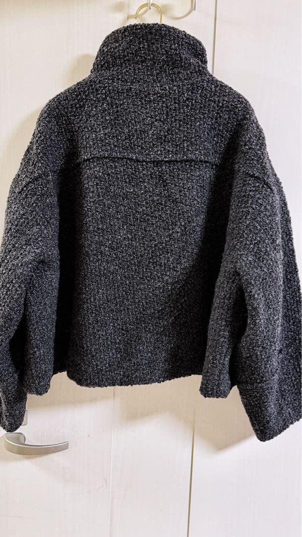 EAPHI STAND COLLAR COAT新品チャコール