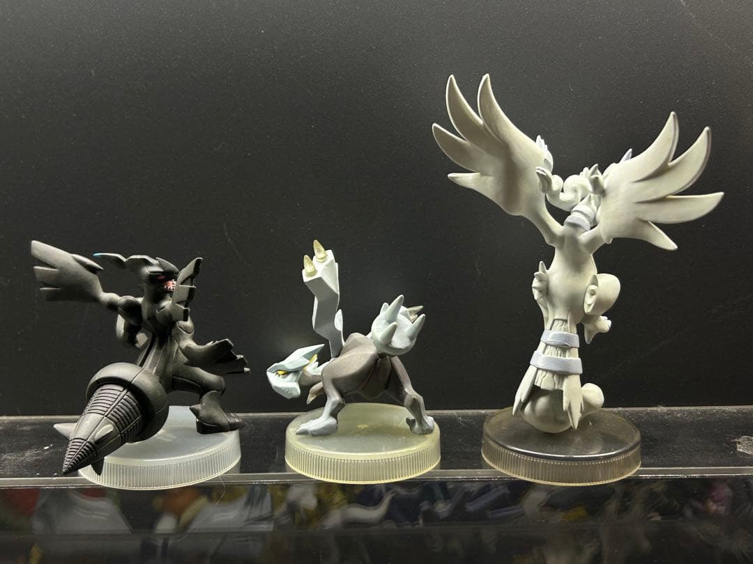 ポケモン海洋堂特典　フィギュア　レシラム　ゼクロム　キュレム　ジャンク品