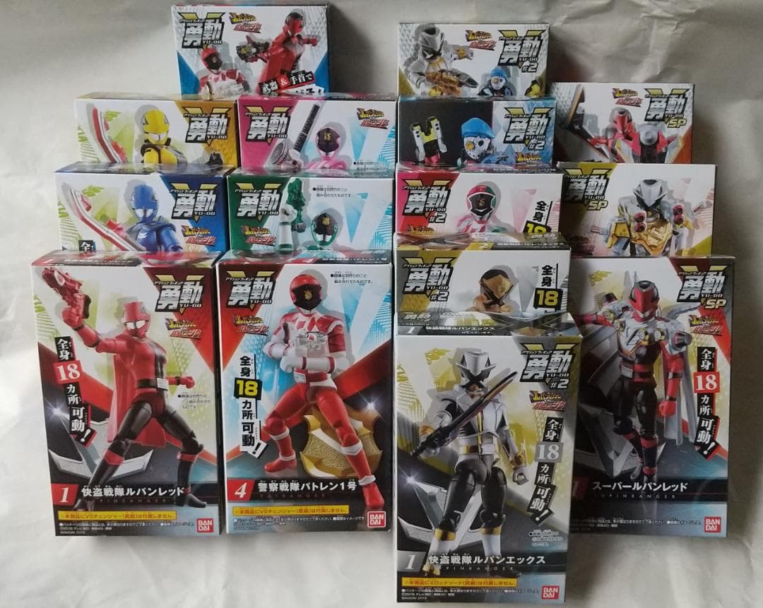 新品未開封 勇動 ゴジュウジャー ルパンレンジャー パトレンジャー セット