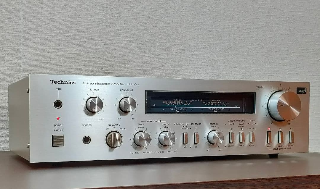 テクニクス Technics プリメインアンプ SU-V44 ②【外観動作良好】