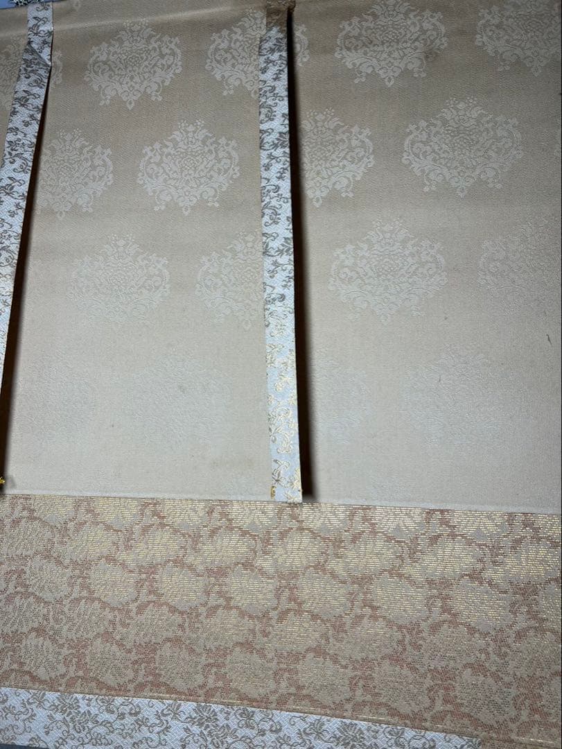 水墨画　縁起物墨竹と雀　 筆者舟峰　未使用美品箱無超得