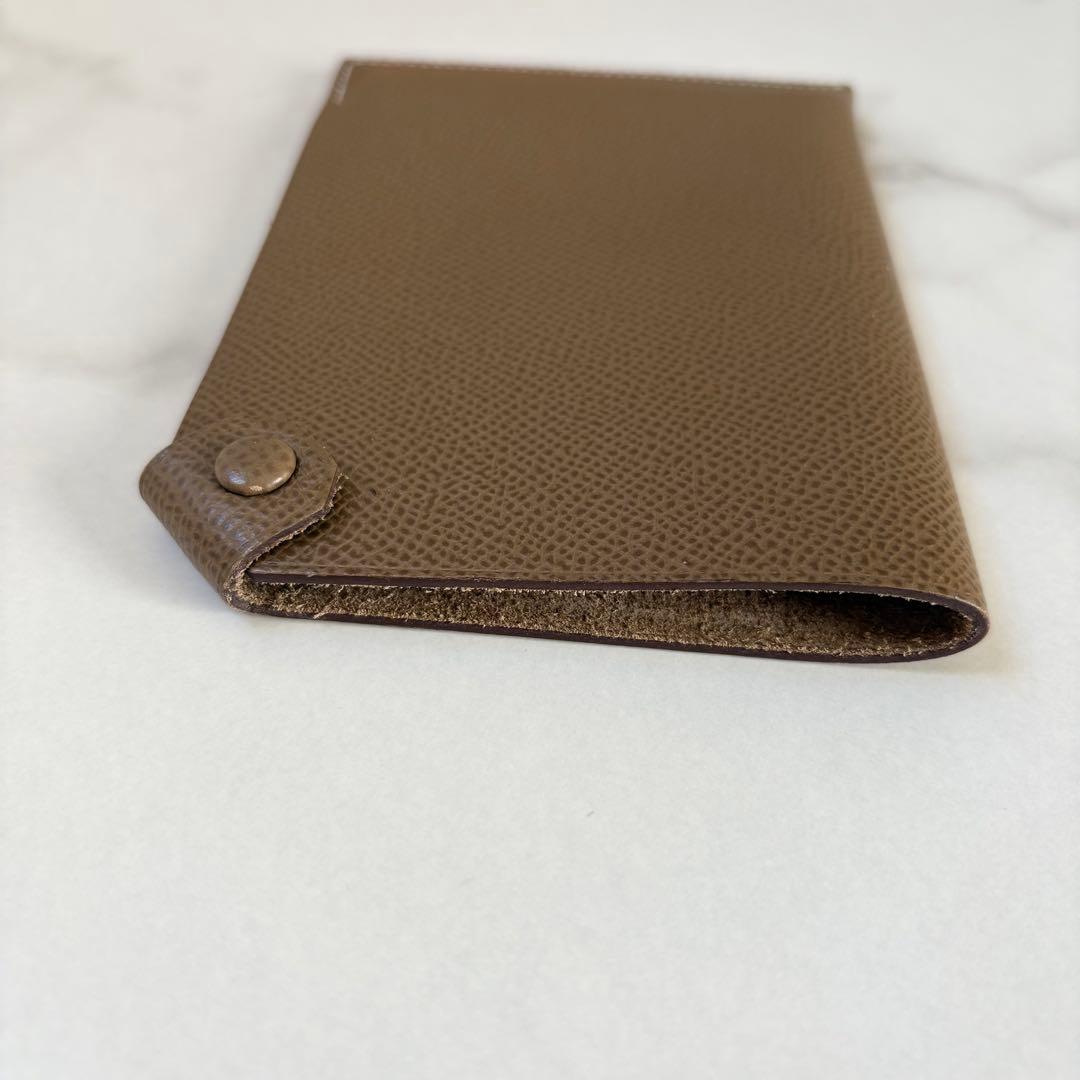 HERMES ターマック PM エトゥープ X刻印 パスポートケース