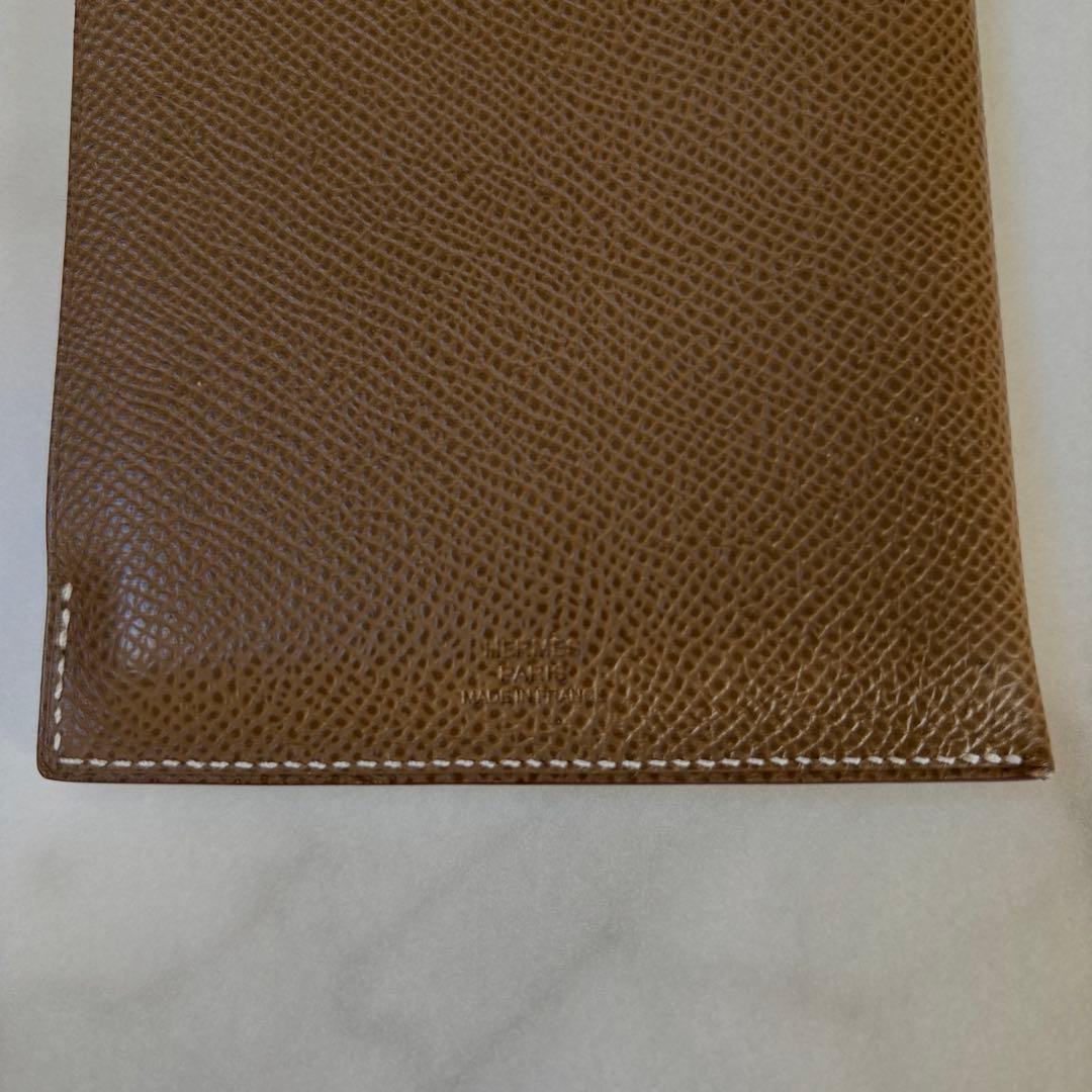 HERMES ターマック PM エトゥープ X刻印 パスポートケース