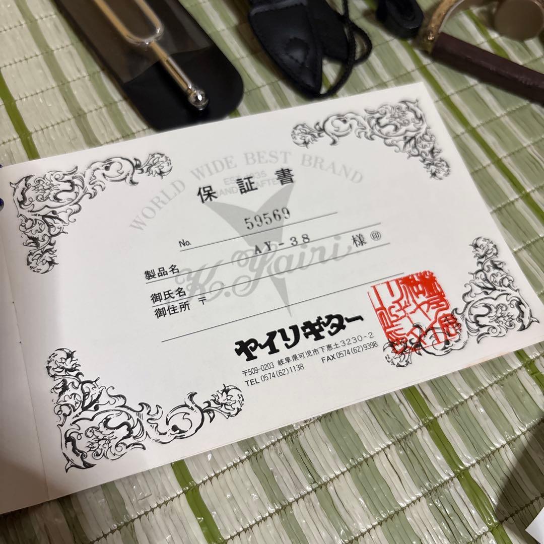 K.Yairi ヤイリ　ギター　AY-38 アコースティックギター　1998年