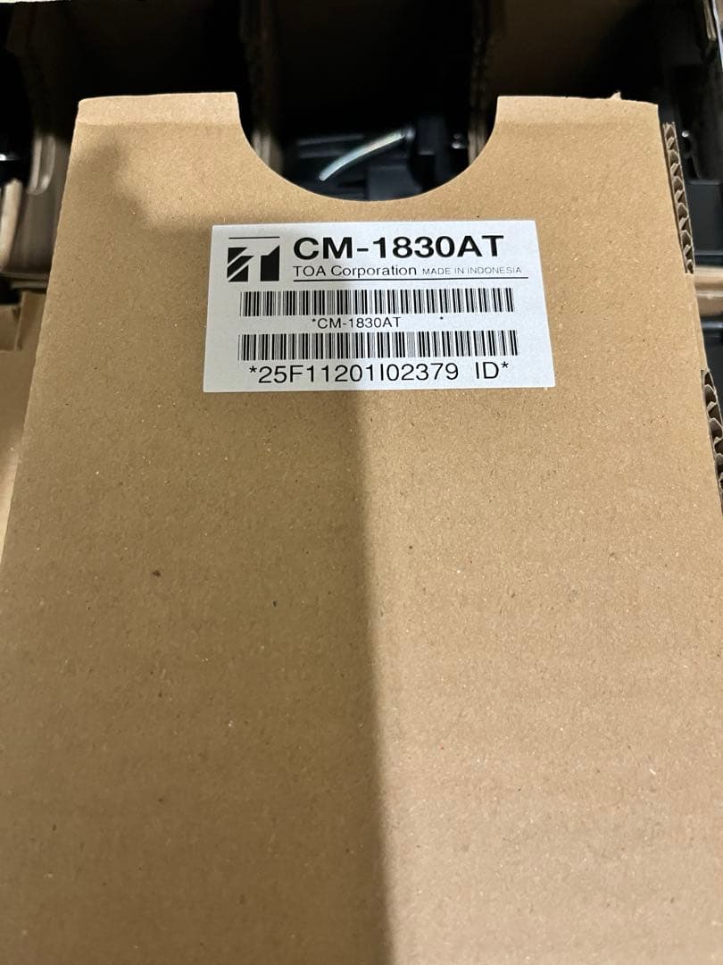 未使用　CM-1830AT スピーカー & CP-183A パネル　7個セット