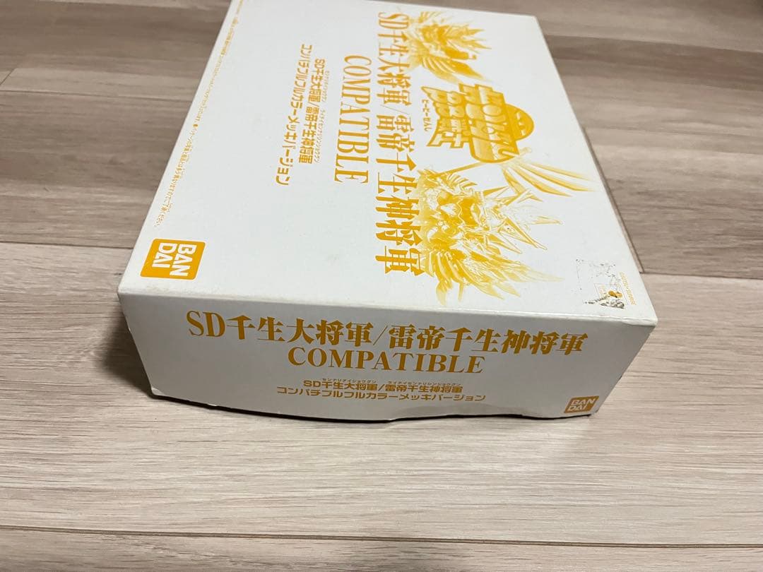 BB戦士 千生大将軍/ 雷帝千生神将軍 コンパチブルフルカラーメッキバージョン