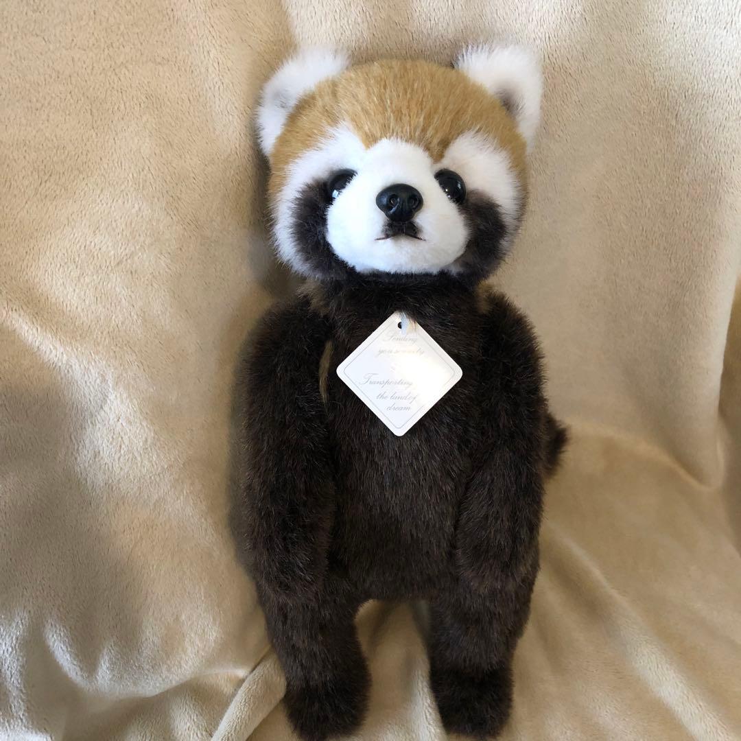 四季オリジナル　リアル　レッサーパンダ　レトロ　ぬいぐるみ