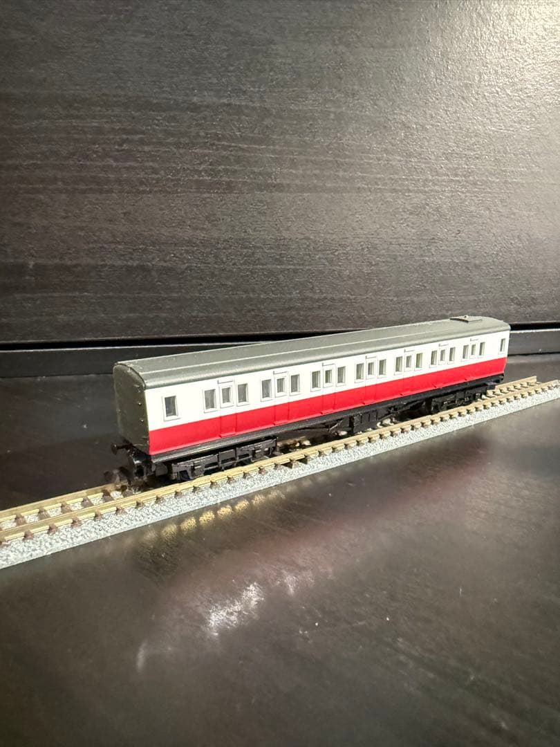 <ジャンク>NゲージTOMIX きかんしゃトーマス　急行客車赤　外箱欠品