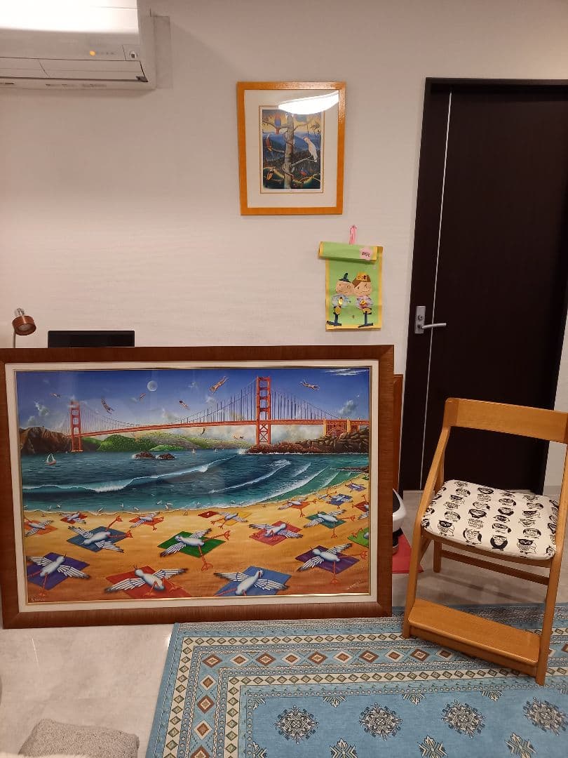 ヘブン&アース作家　リトグラフ　大型