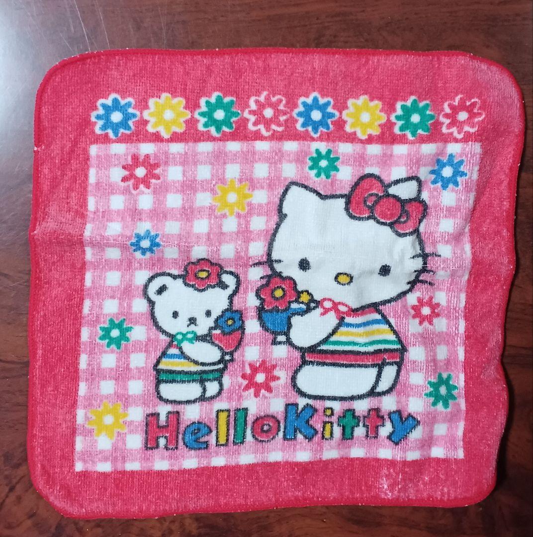 サンリオ　SANRIO　HELLOKITTY　ハローキティ　ハンカチ　ミニタオル