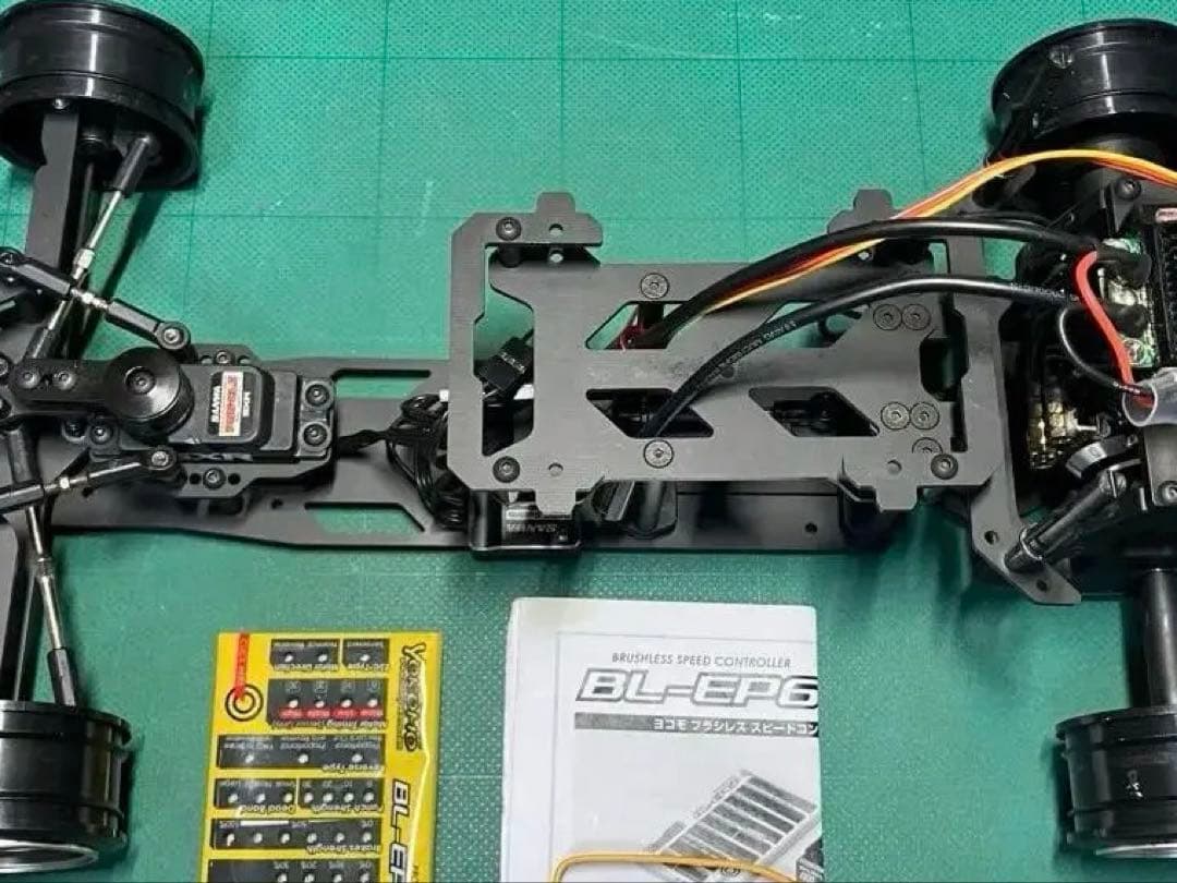 D-LIKE LP-86 ブラシレスアンプ　モーター　サーボ　ジャイロ付き