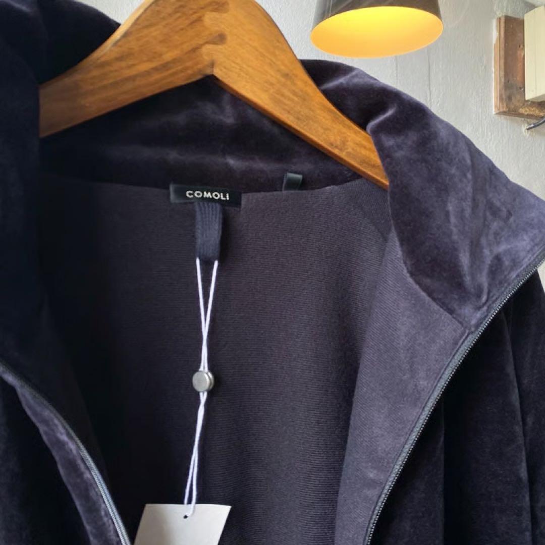 【極美品】COMOLI ベロアジャージ トラックジャケット サイズ3