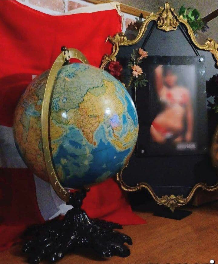 【ヴィンテージ】♤ランタン ♧ドライフラワー等 スタンドにどうぞ