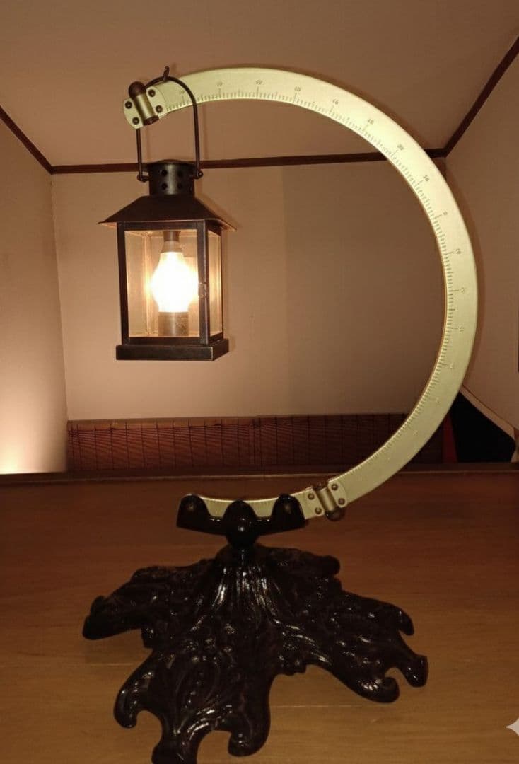 【ヴィンテージ】♤ランタン ♧ドライフラワー等 スタンドにどうぞ