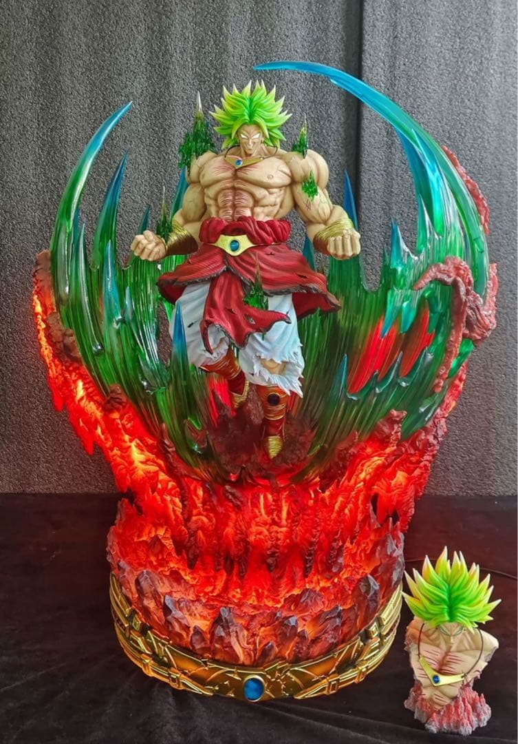 ドラゴンボール ブロリー ガレキ ガレージキット スタチュー X②③