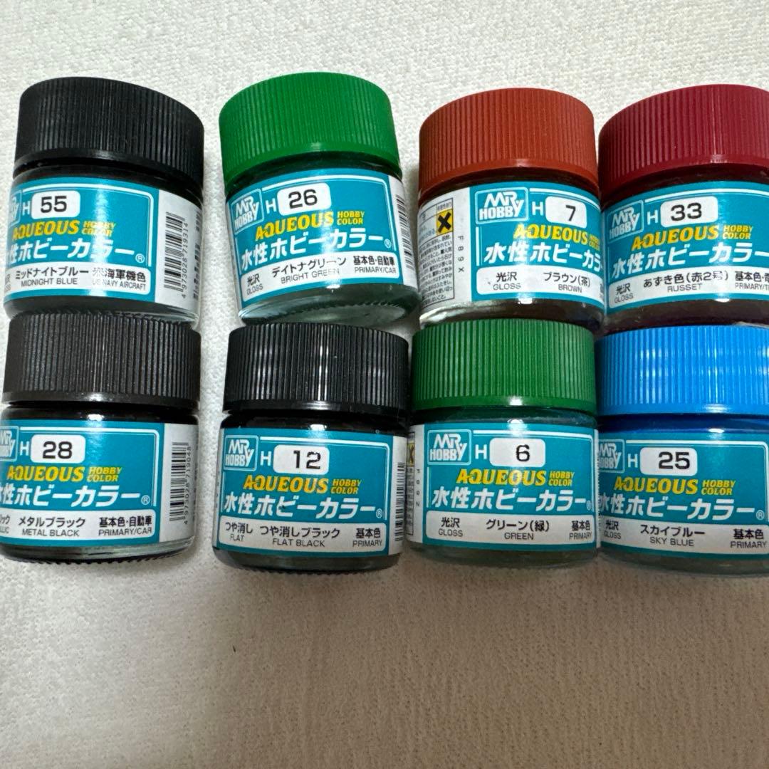 Mr Hobby アクリル塗料セット 各10ml