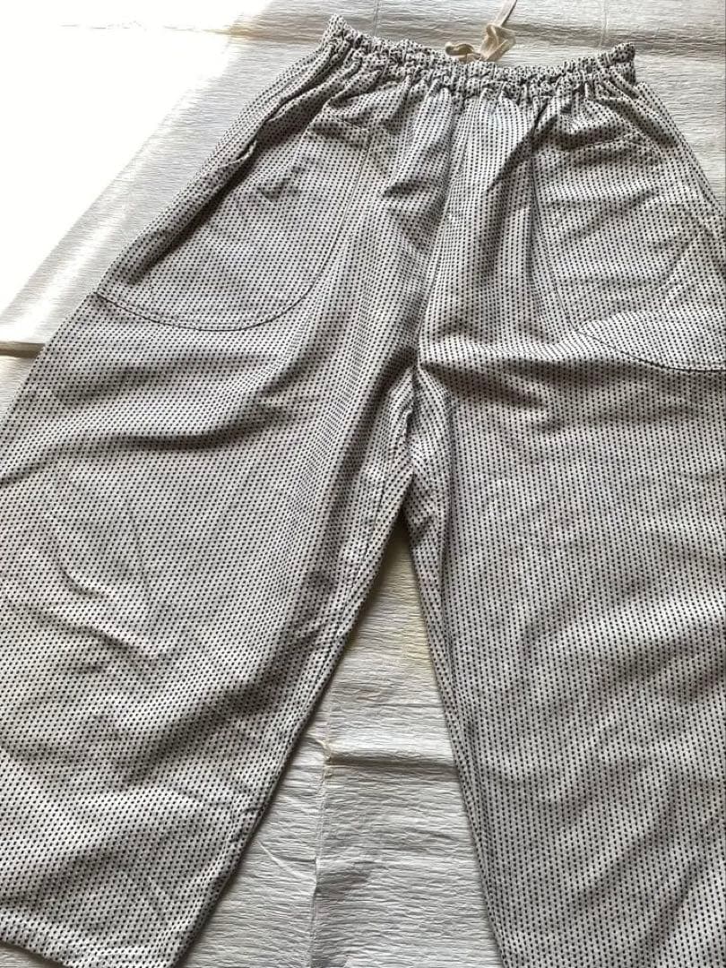 UZUIRO 一本刺子バルーンサルエルパンツ　男女共用