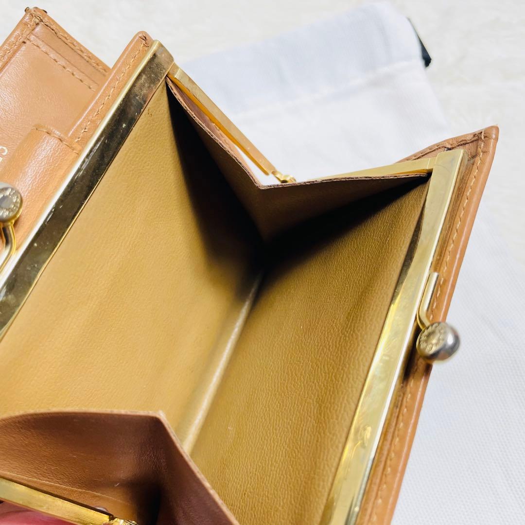 美品CELINE オールドセリーヌ 折り財布 トリオンフ マカダム　希少　がま口