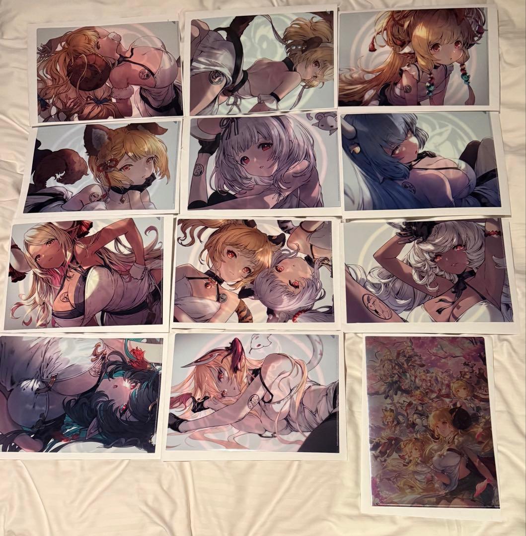 グラブル EXTRAフェス 2025 十二神将演義 クリアファイル 全12種