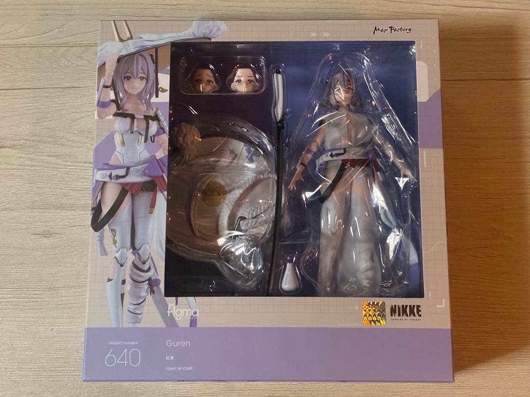 figma 640 勝利の女神 NIKKE 紅蓮 公式ショップ特典付き