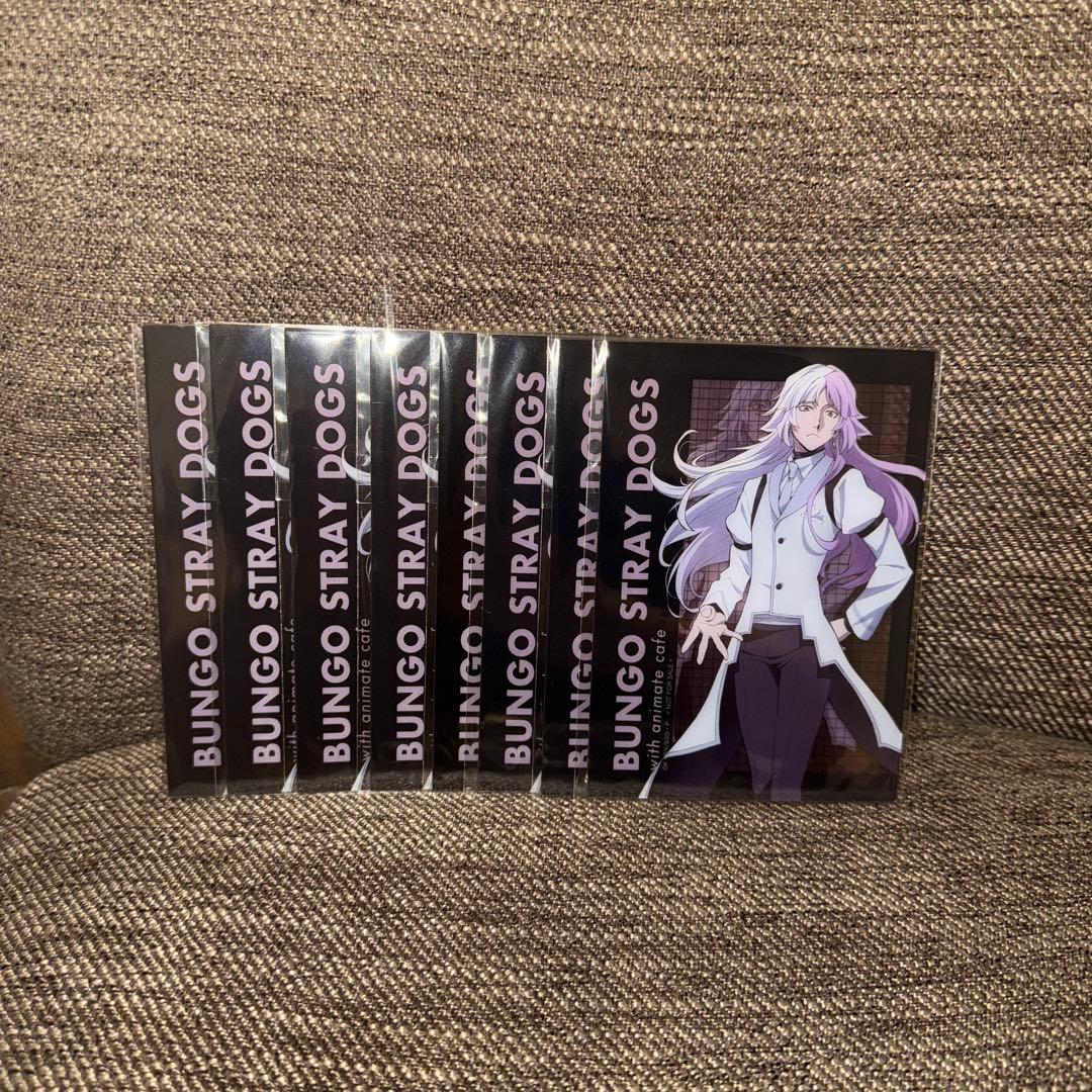 文豪ストレイドッグス　アニメイトカフェ上海限定　シグマ　40点セット